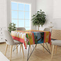 Hawaii Volcano Christmas Tablecloth Have An Explosive Christmas LT05 - Polynesian Pride