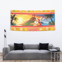 Hawaii Volcano Christmas Tapestry Have An Explosive Christmas LT05 - Polynesian Pride