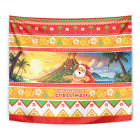 Hawaii Volcano Christmas Tapestry Have An Explosive Christmas LT05 - Polynesian Pride