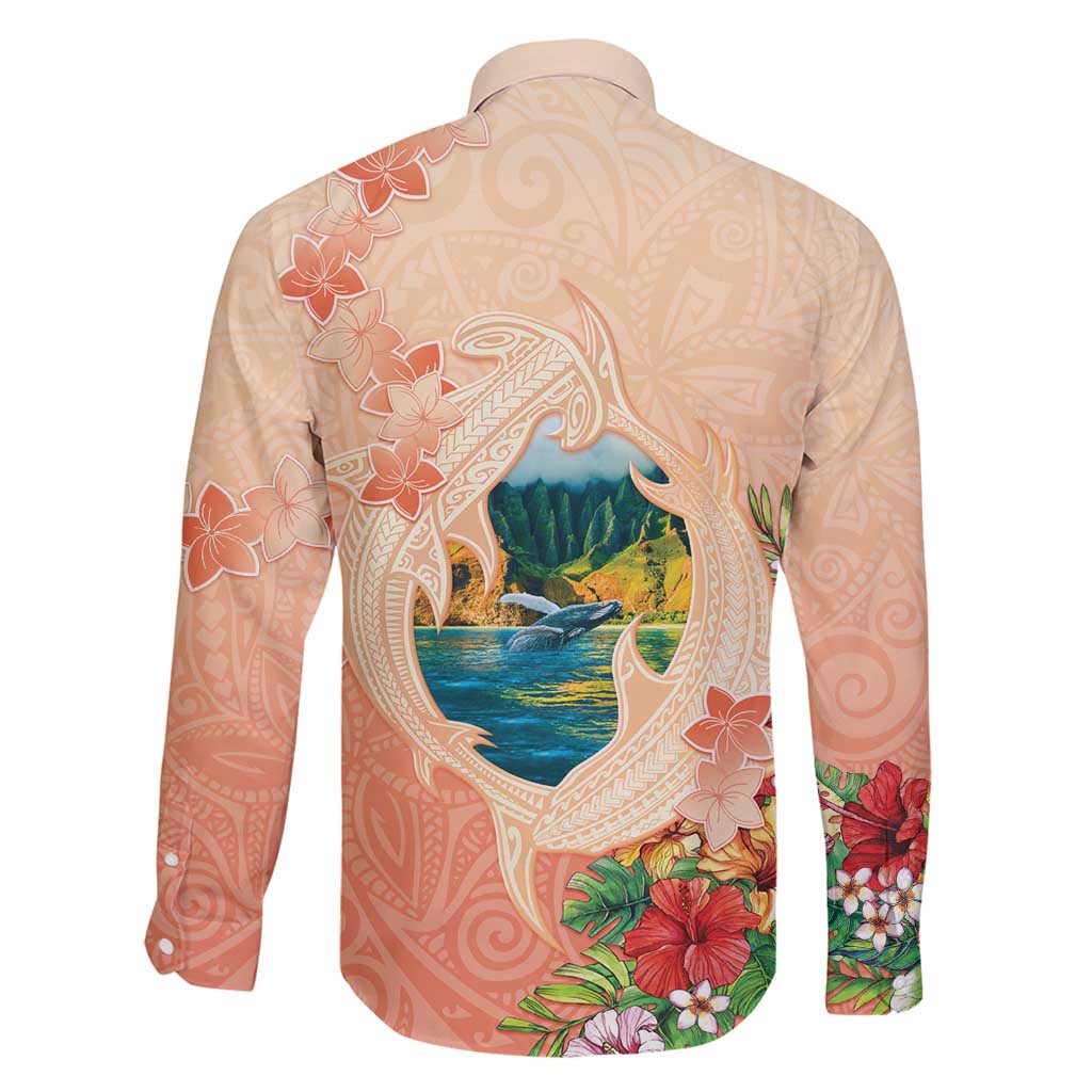 Hawaii Kauai Na Pali Coast Landscape Family Matching Summer Maxi Dress and Hawaiian Shirt LT05 - Polynesian Pride