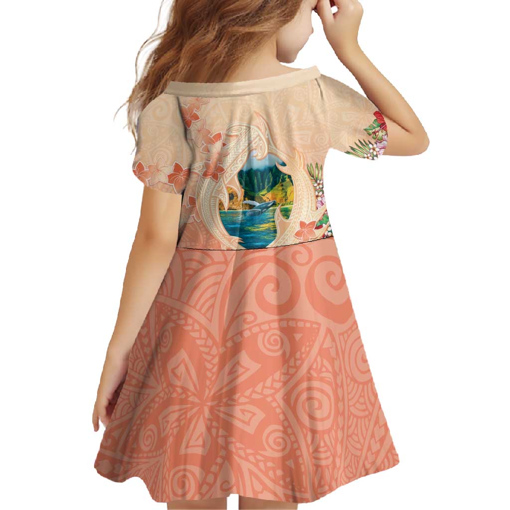 Hawaii Kauai Na Pali Coast Landscape Family Matching Tank Maxi Dress and Hawaiian Shirt LT05 - Polynesian Pride