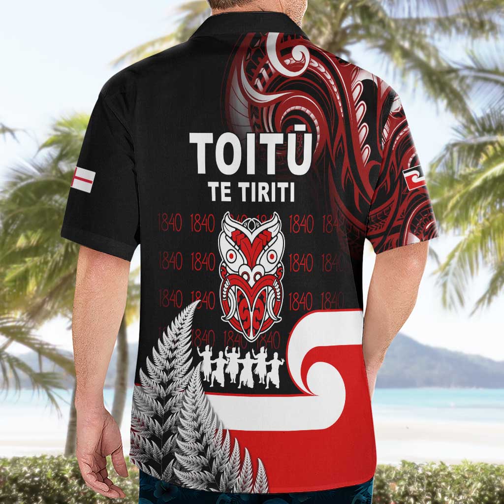 Aotearoa Toitu He Whakaputanga Hawaiian Shirt Toitu Te Tiriti O Waitangi LT05 - Polynesian Pride