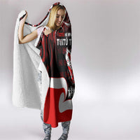 Aotearoa Toitu He Whakaputanga Hooded Blanket Toitu Te Tiriti O Waitangi LT05 - Polynesian Pride
