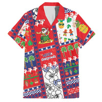 Wallis And Futuna Christmas Hawaiian Shirt Festive Beach Vibes LT05 Red - Polynesian Pride
