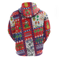 Wallis And Futuna Christmas Hoodie Festive Beach Vibes LT05 - Polynesian Pride