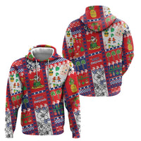 Wallis And Futuna Christmas Hoodie Festive Beach Vibes LT05 - Polynesian Pride