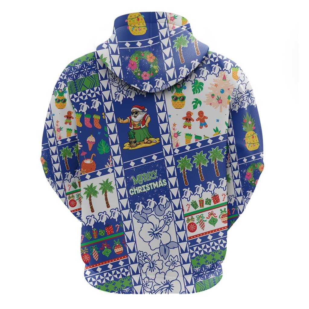 Northern Mariana Islands Christmas Hoodie Festive Beach Vibes LT05 - Polynesian Pride