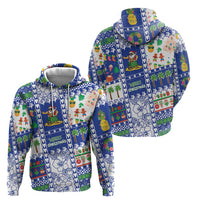 Northern Mariana Islands Christmas Hoodie Festive Beach Vibes LT05 - Polynesian Pride