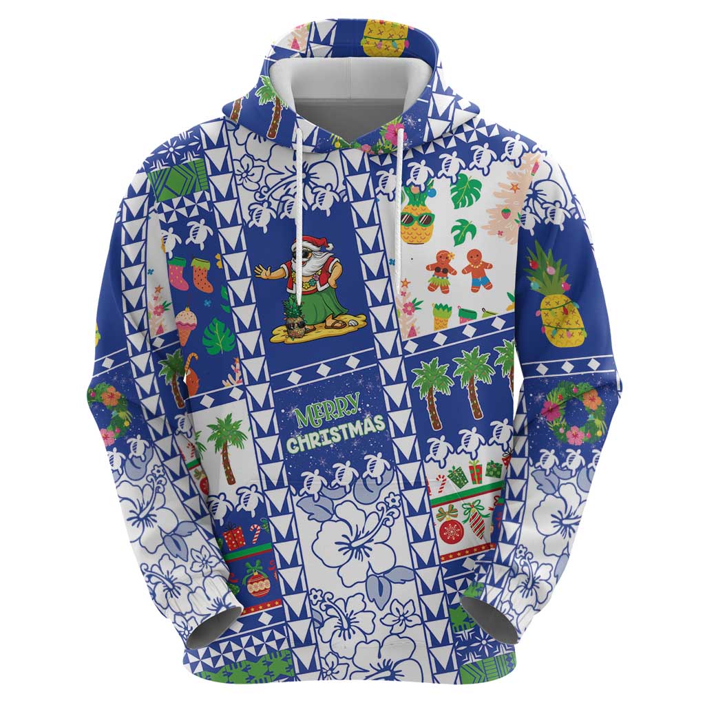 Northern Mariana Islands Christmas Hoodie Festive Beach Vibes LT05 - Polynesian Pride