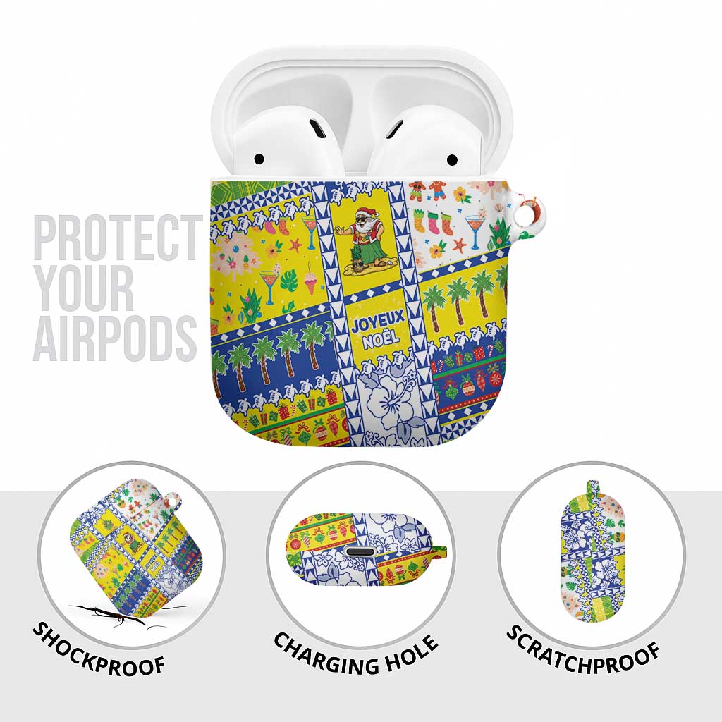 New Caledonia Christmas AirPods Case Festive Beach Vibes LT05 - Polynesian Pride