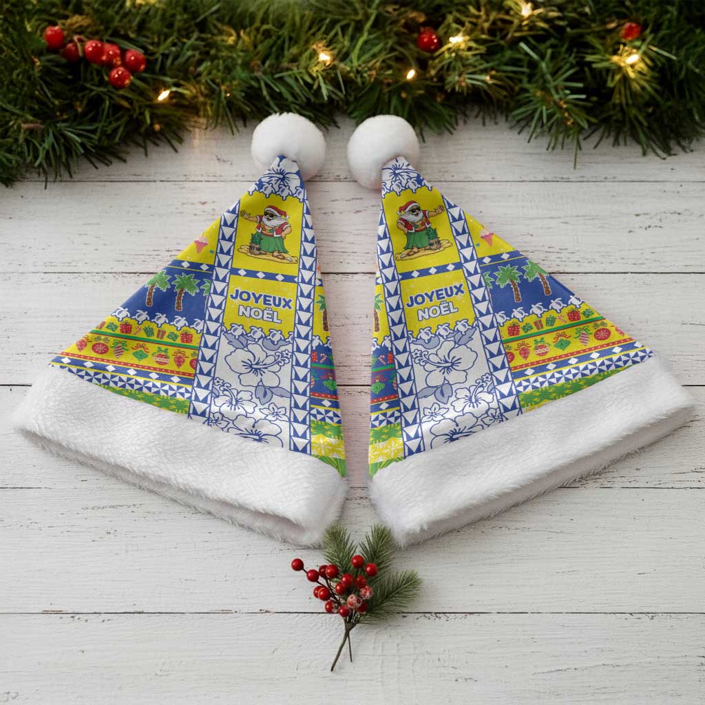 New Caledonia Christmas Santa Hat Festive Beach Vibes - Polynesian Pride