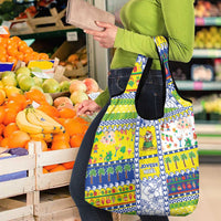 New Caledonia Christmas Grocery Bag Festive Beach Vibes LT05 - Polynesian Pride