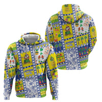New Caledonia Christmas Hoodie Festive Beach Vibes LT05 - Polynesian Pride
