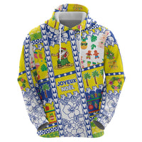 New Caledonia Christmas Hoodie Festive Beach Vibes LT05 - Polynesian Pride