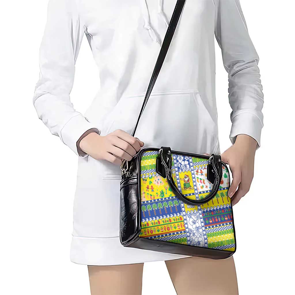 New Caledonia Christmas Shoulder Handbag Festive Beach Vibes - Polynesian Pride