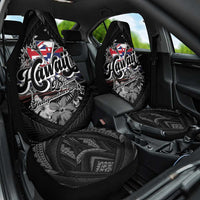 Hawaii November 28th Car Seat Cover Kanaka Maoli Tribal Pattern LT05 One Size Black - Polynesian Pride