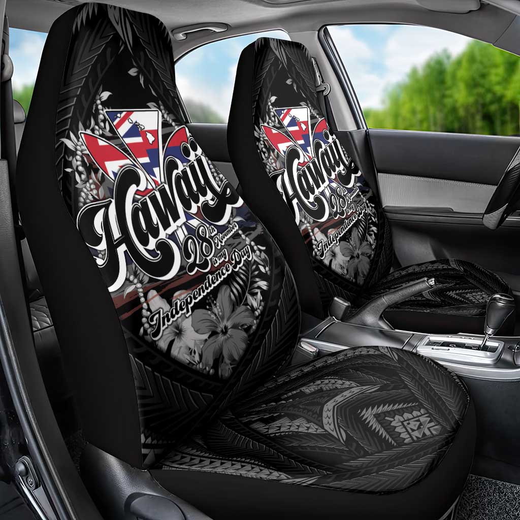 Hawaii November 28th Car Seat Cover Kanaka Maoli Tribal Pattern LT05 - Polynesian Pride