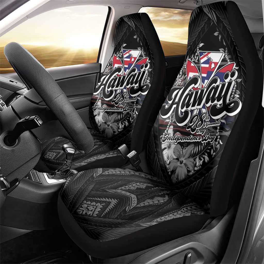 Hawaii November 28th Car Seat Cover Kanaka Maoli Tribal Pattern LT05 - Polynesian Pride