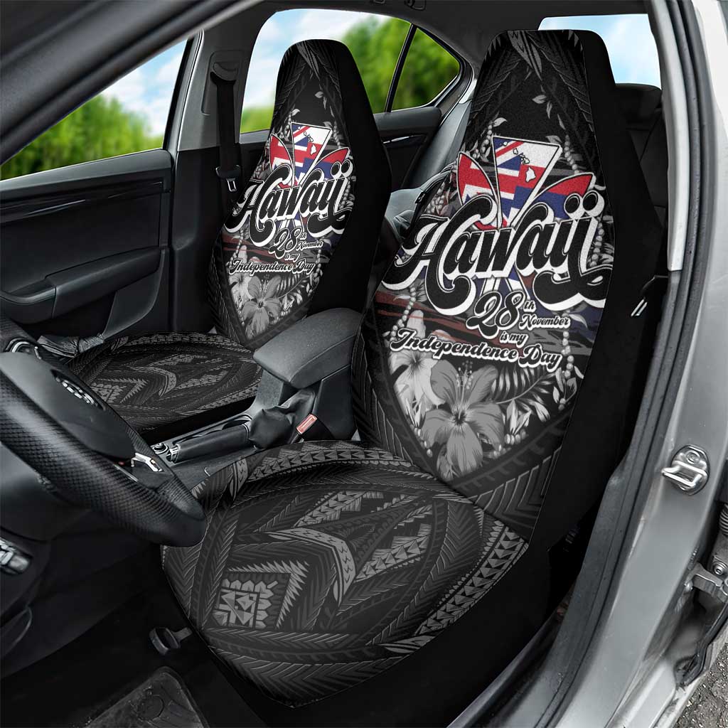 Hawaii November 28th Car Seat Cover Kanaka Maoli Tribal Pattern LT05 - Polynesian Pride