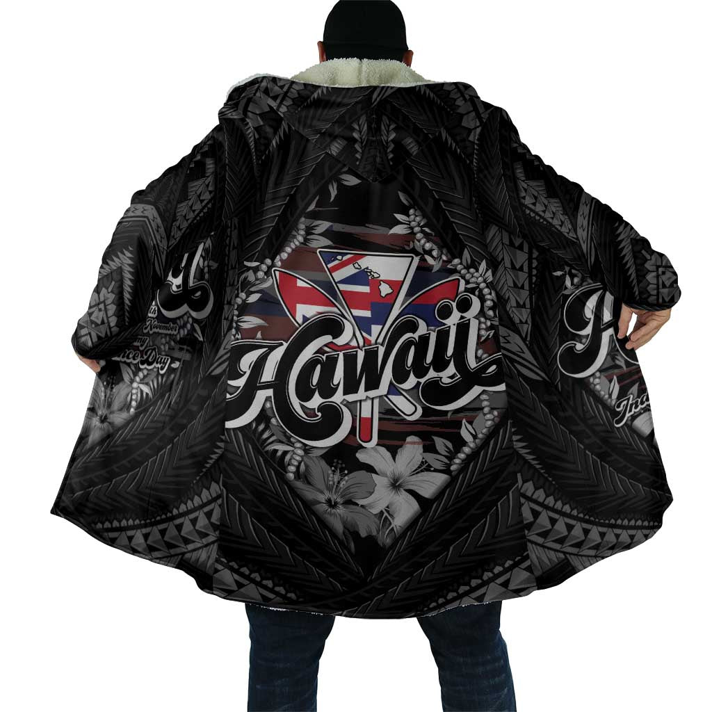 Hawaii November 28th Cloak Kanaka Maoli Tribal Pattern - Polynesian Pride
