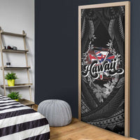 Hawaii November 28th Door Cover Kanaka Maoli Tribal Pattern LT05 - Polynesian Pride