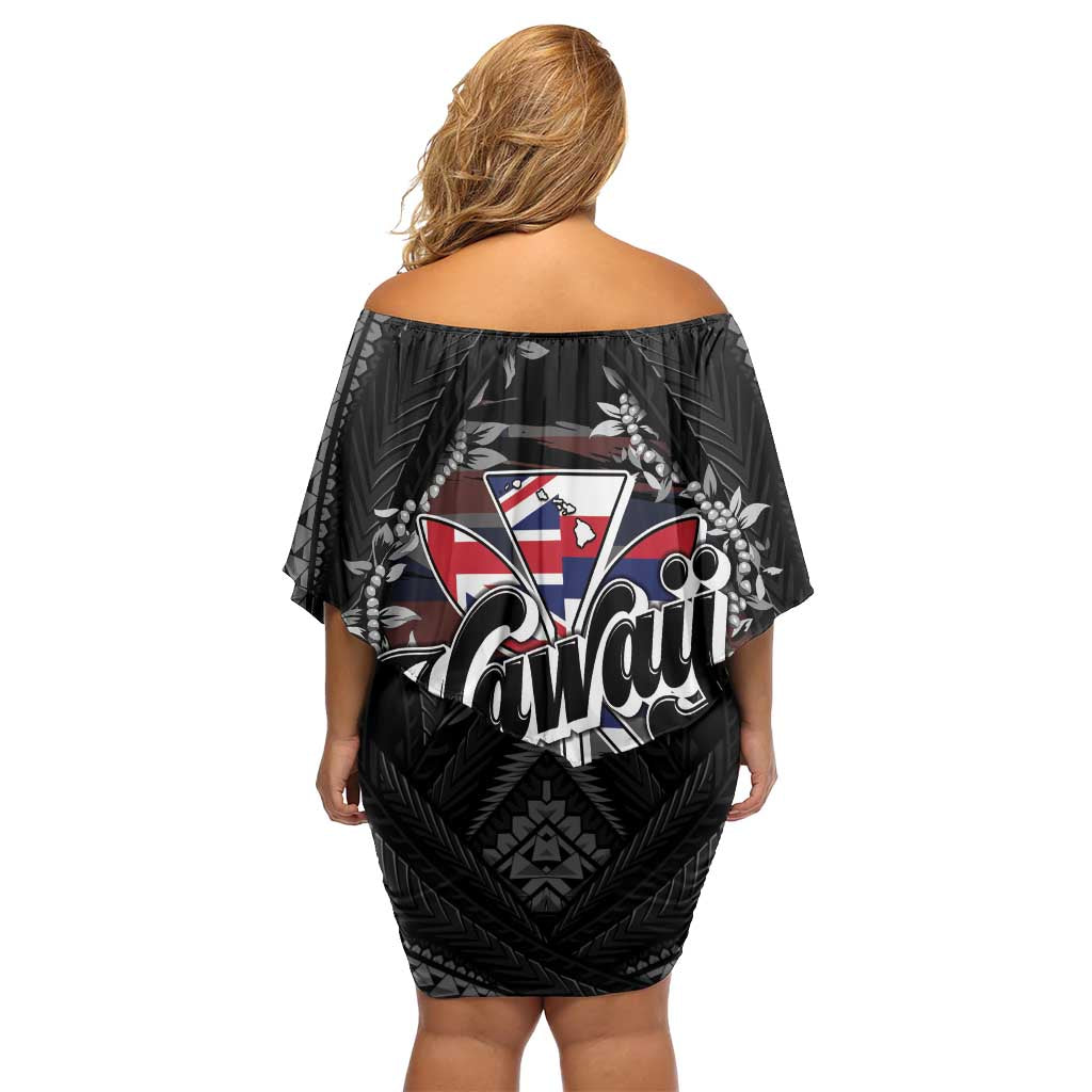 Hawaii November 28th Family Matching Off Shoulder Short Dress and Hawaiian Shirt Kanaka Maoli Tribal Pattern LT05 - Polynesian Pride