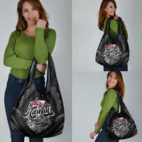 Hawaii November 28th Grocery Bag Kanaka Maoli Tribal Pattern - Polynesian Pride