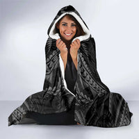 Hawaii November 28th Hooded Blanket Kanaka Maoli Tribal Pattern - Polynesian Pride
