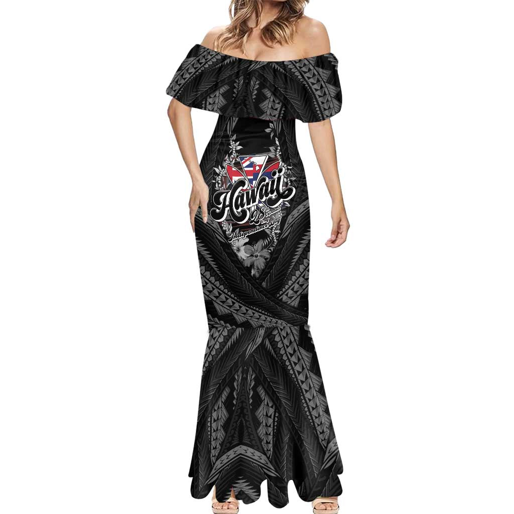 Hawaii November 28th Mermaid Dress Kanaka Maoli Tribal Pattern - Polynesian Pride