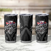 Hawaii November 28th Tumbler Cup Kanaka Maoli Tribal Pattern - Polynesian Pride