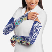 Personalised Hafa Adai Guam Arm Sleeves Latte Stone With Coconut Crab