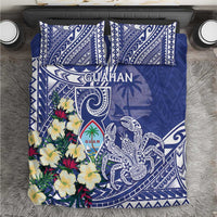 Hafa Adai Guam Bedding Set Latte Stone With Coconut Crab