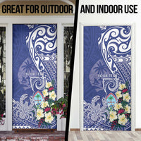 Personalised Hafa Adai Guam Door Cover Latte Stone With Coconut Crab LT05 - Polynesian Pride