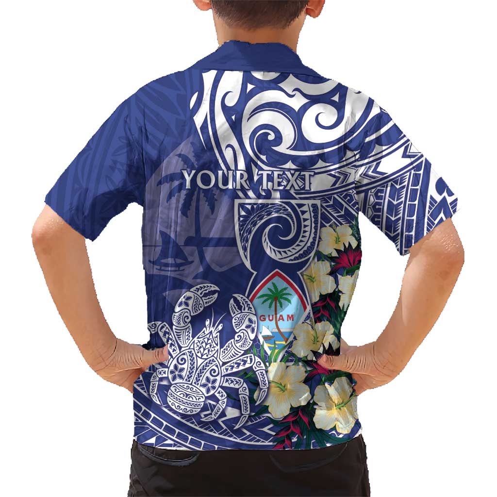 Personalised Hafa Adai Guam Family Matching Long Sleeve Bodycon Dress and Hawaiian Shirt Latte Stone With Coconut Crab LT05 - Polynesian Pride