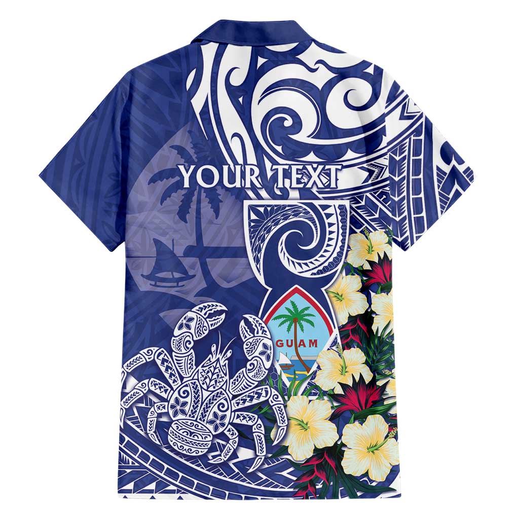 Personalised Hafa Adai Guam Family Matching Off Shoulder Maxi Dress and Hawaiian Shirt Latte Stone With Coconut Crab LT05 - Polynesian Pride