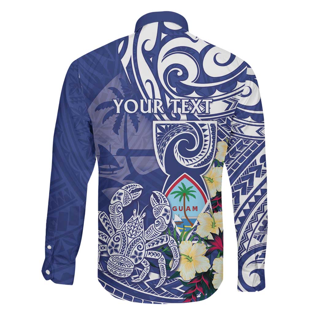 Personalised Hafa Adai Guam Family Matching Tank Maxi Dress and Hawaiian Shirt Latte Stone With Coconut Crab LT05 - Polynesian Pride