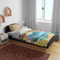 Guam Bedding Set Eternal Summer Sunset Beach
