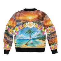 Guam Bomber Jacket Eternal Summer Sunset Beach