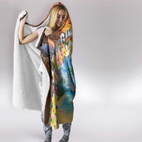 Guam Hooded Blanket Eternal Summer Sunset Beach