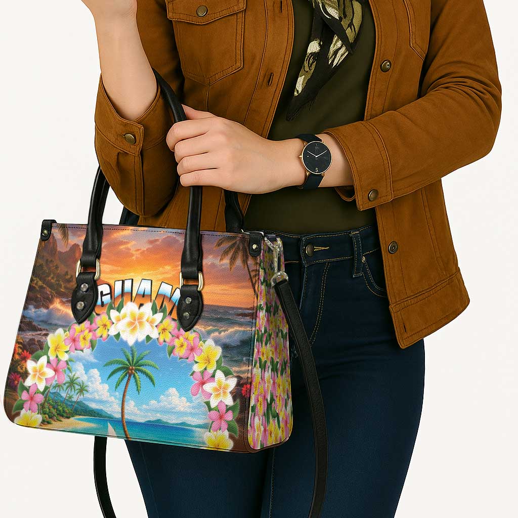 Guam Leather Bag Eternal Summer Sunset Beach