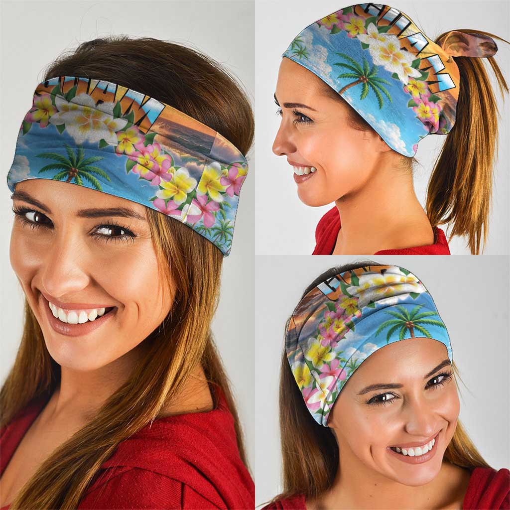 Guam Neck Gaiter Eternal Summer Sunset Beach