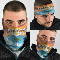 Guam Neck Gaiter Eternal Summer Sunset Beach