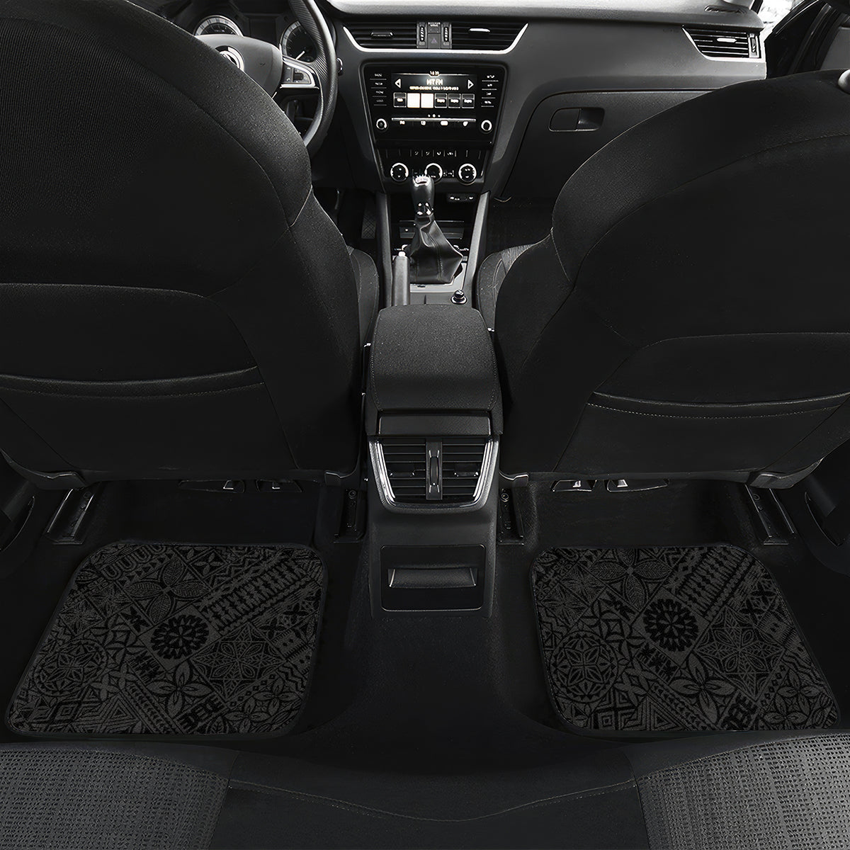 South Sea Islanders And Fiji Car Mats Kanakas Fijian Tapa Pattern