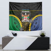 South Sea Islanders And Fiji Tapestry Kanakas Fijian Tapa Pattern LT05 - Polynesian Pride