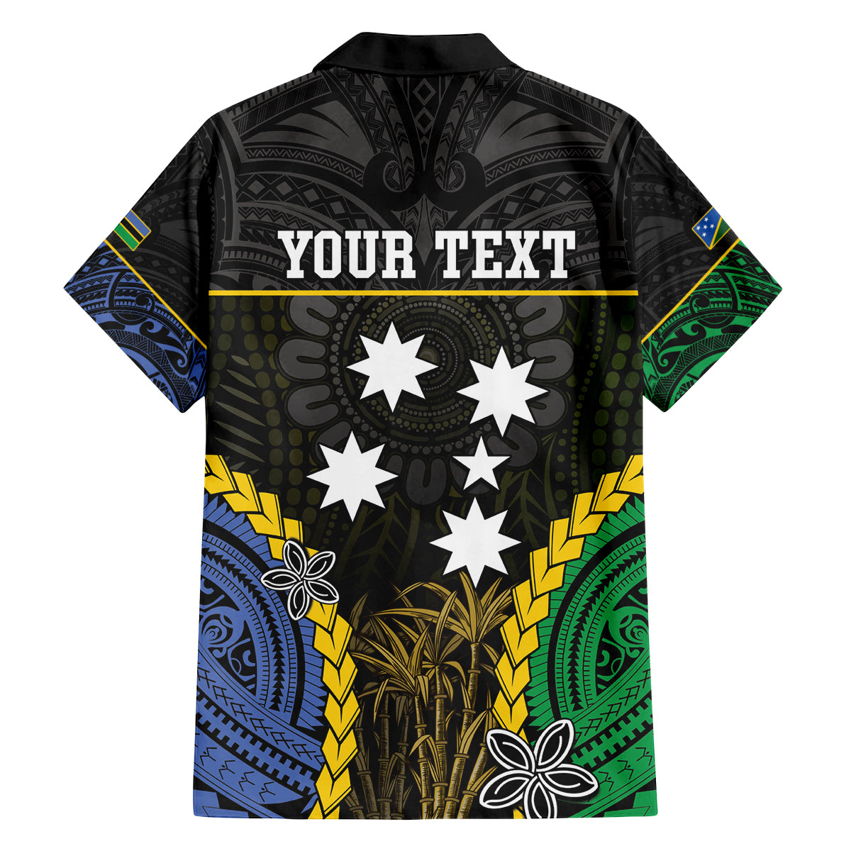 Personalised South Sea Islanders And Solomon Islands Family Matching Off Shoulder Maxi Dress and Hawaiian Shirt Kanakas Polynesian Pattern LT05 - Polynesian Pride