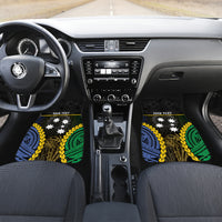 South Sea Islanders And Vanuatu Car Mats Kanakas Sand Drawing Pattern