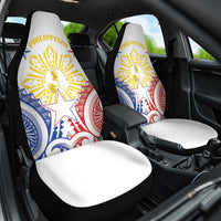 Philippines Car Seat Cover Katipunan Andres Bonifacio LT05 One Size White - Polynesian Pride