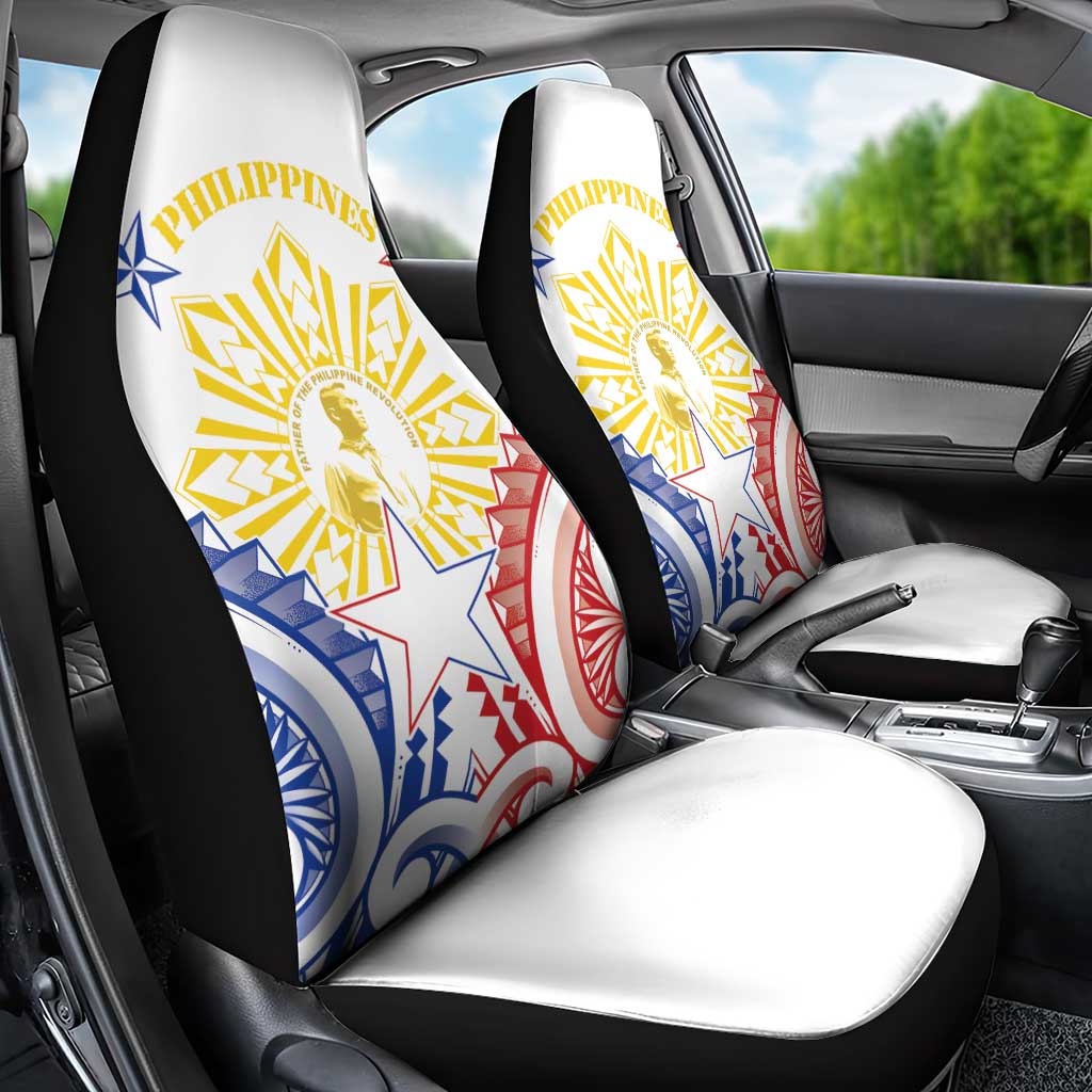 Philippines Car Seat Cover Katipunan Andres Bonifacio LT05 - Polynesian Pride