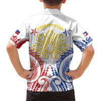 Philippines Family Matching Summer Maxi Dress and Hawaiian Shirt Katipunan Andres Bonifacio LT05 - Polynesian Pride