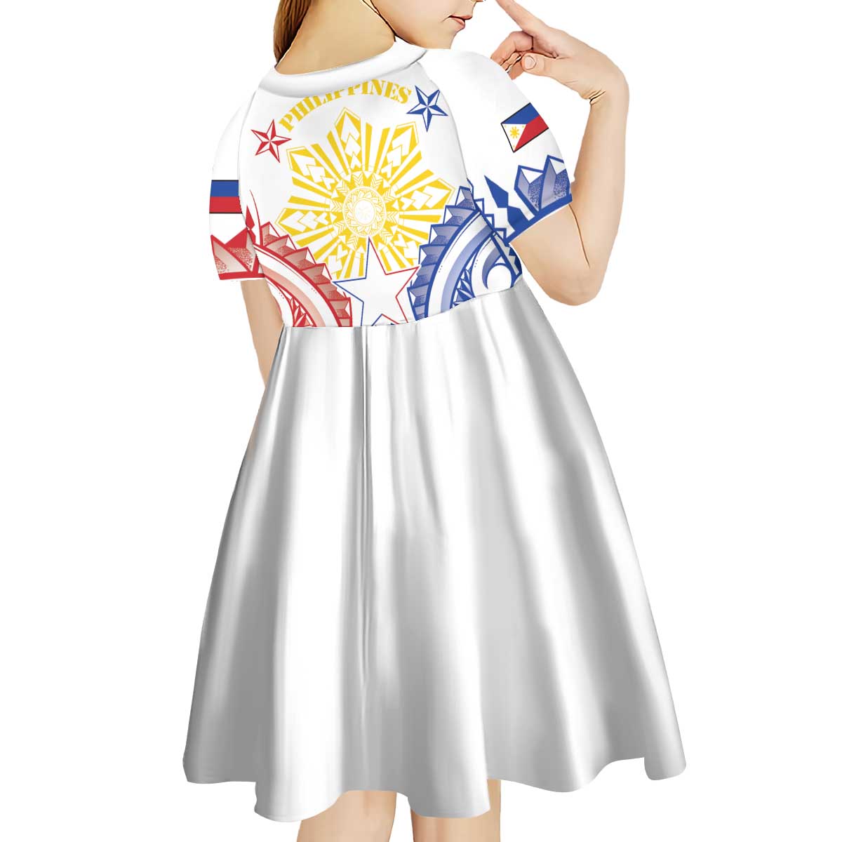 Philippines Kid Short Sleeve Dress Katipunan Andres Bonifacio